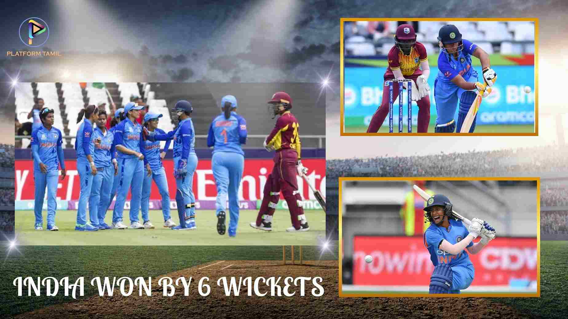 India vs West Indies: Women's T20 World Cup Highlights | IND W VS WI W - Platform Tamil