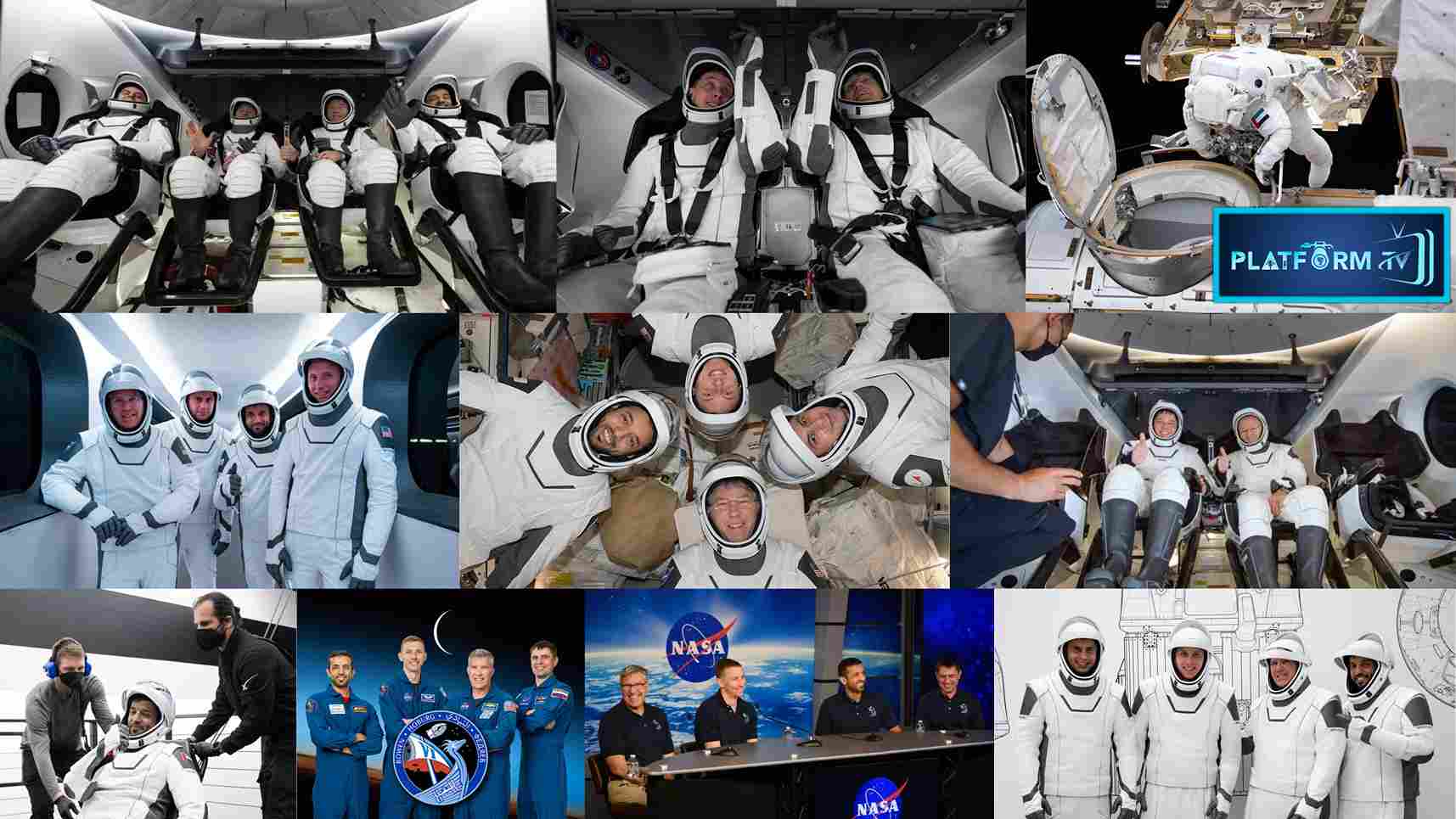 NASA SpaceX Crew Earth Landing - Platform Tamil