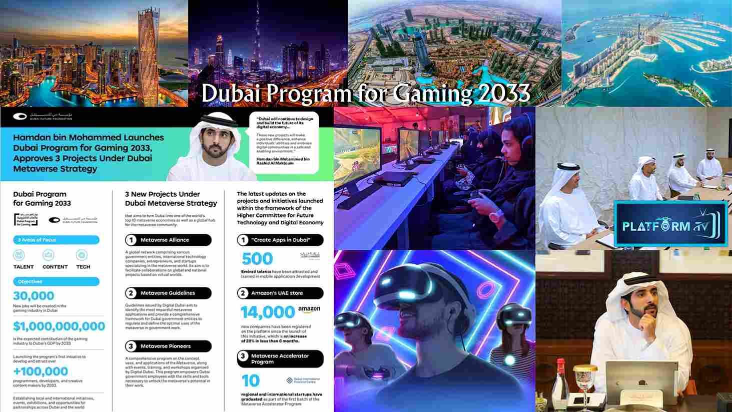 Dubai Program For Gaming 2033 - Platform Tamil