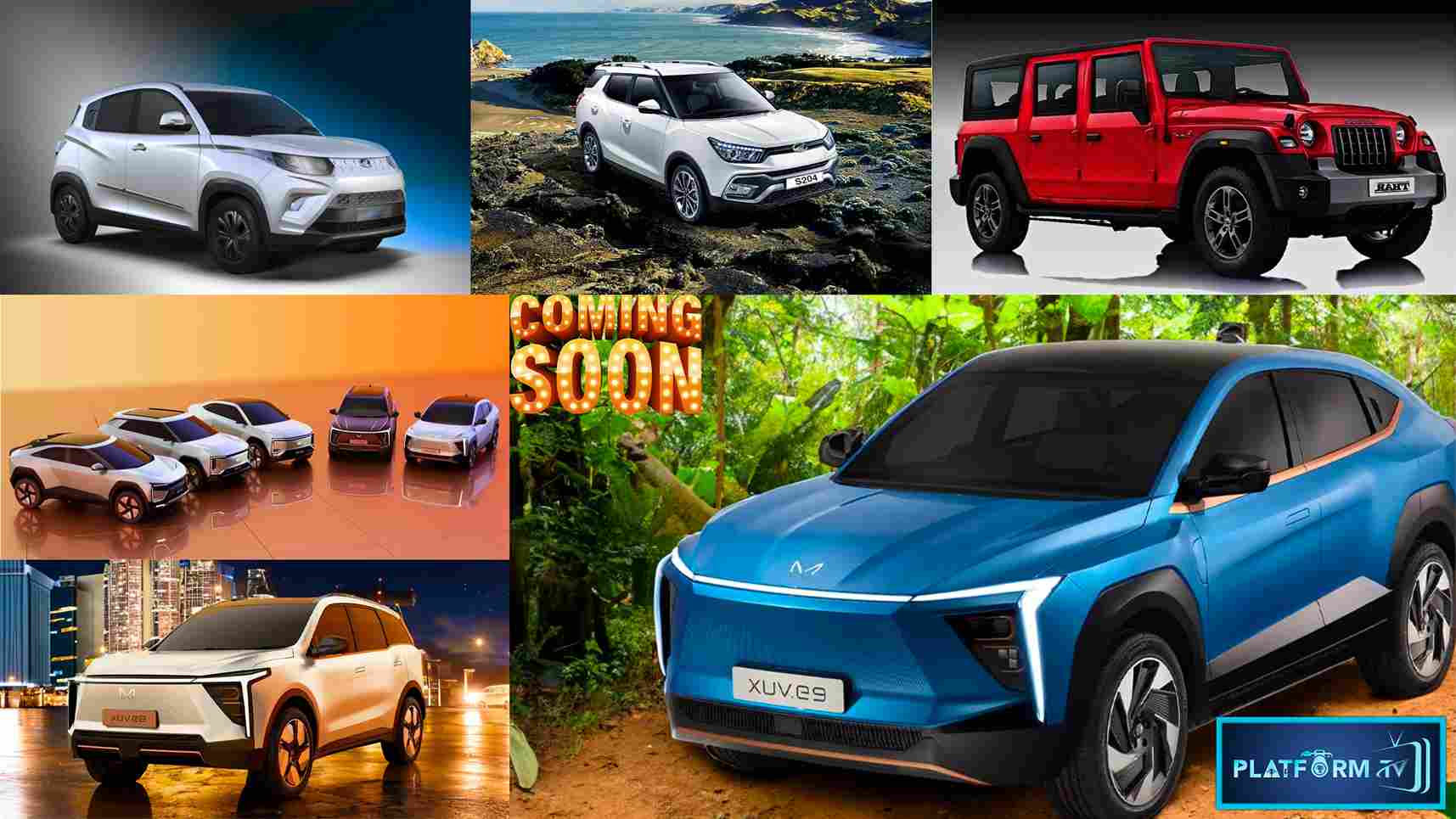 Upcoming Mahindra Cars In 2024 - Platform Tamil