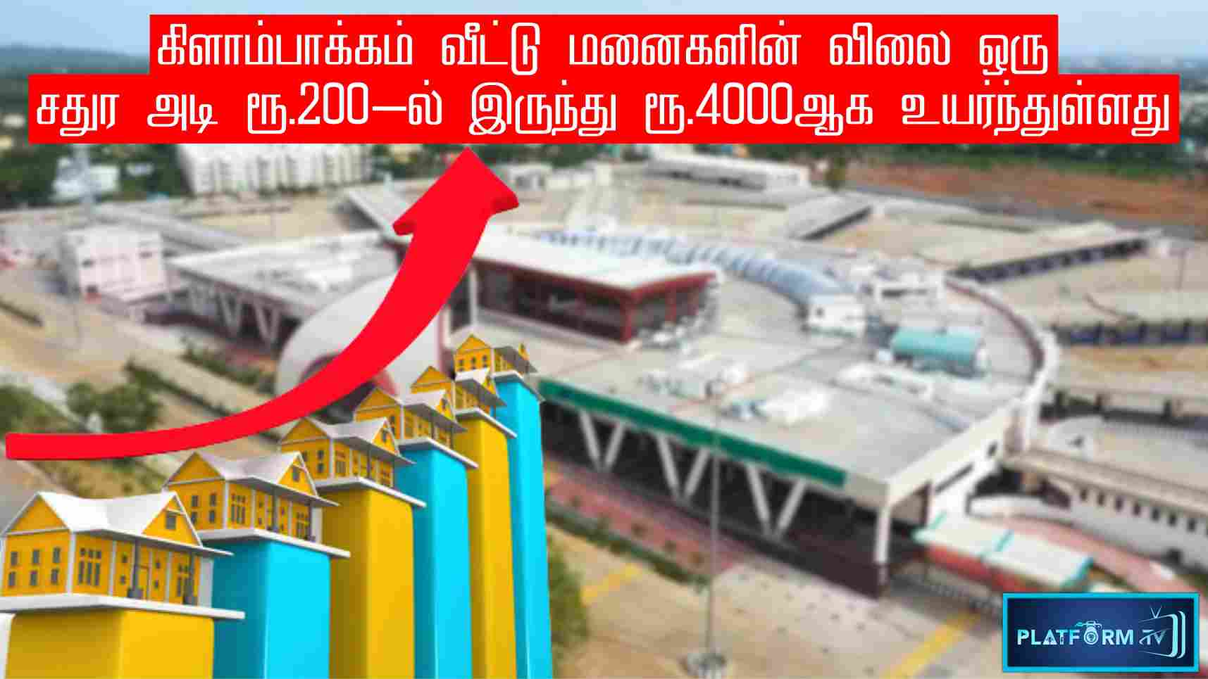 Housing Price Rise In Kilambakkam - Platform Tamil