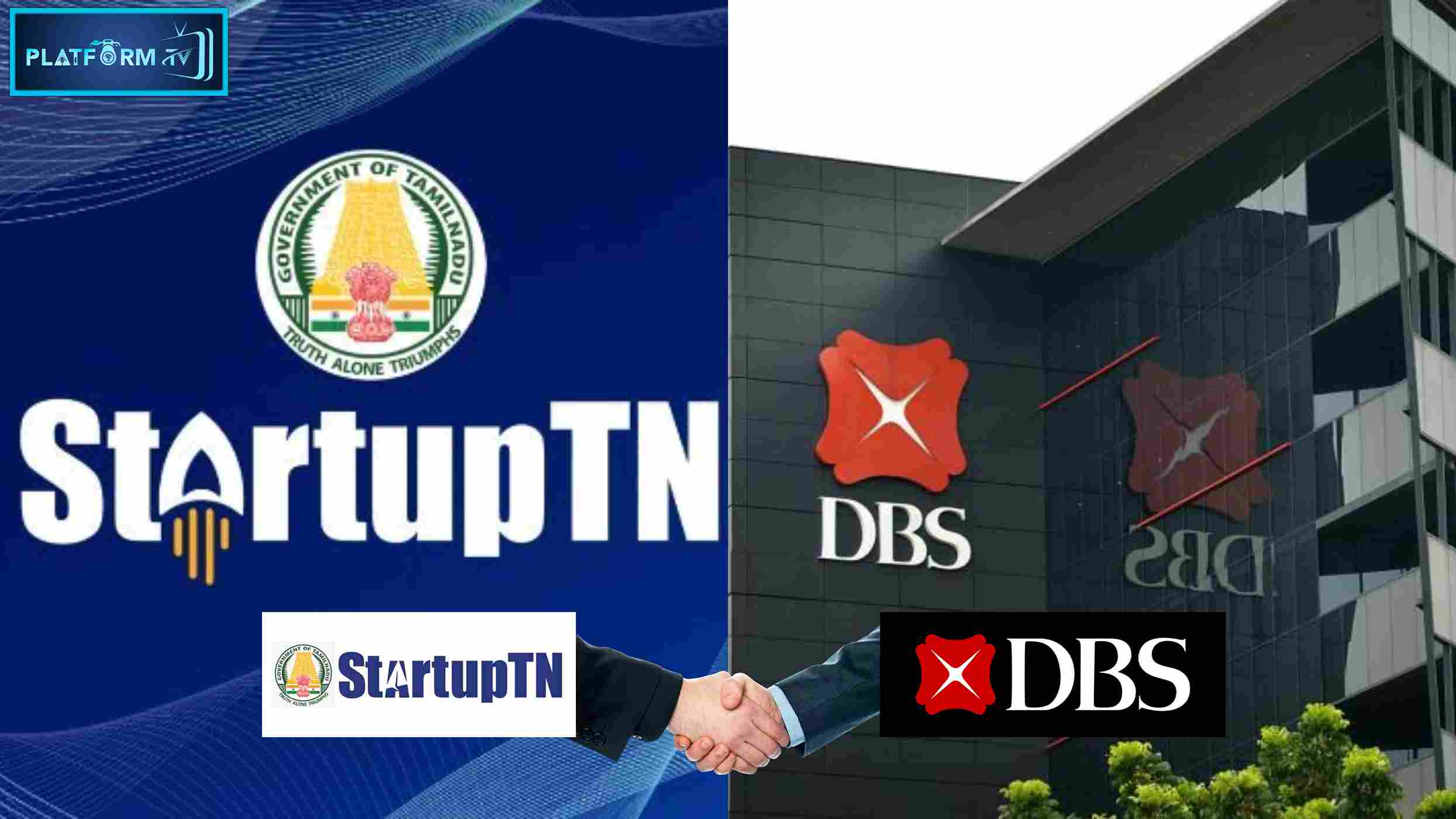 DBS India Partnered With StartupTN - Platform Tamil
