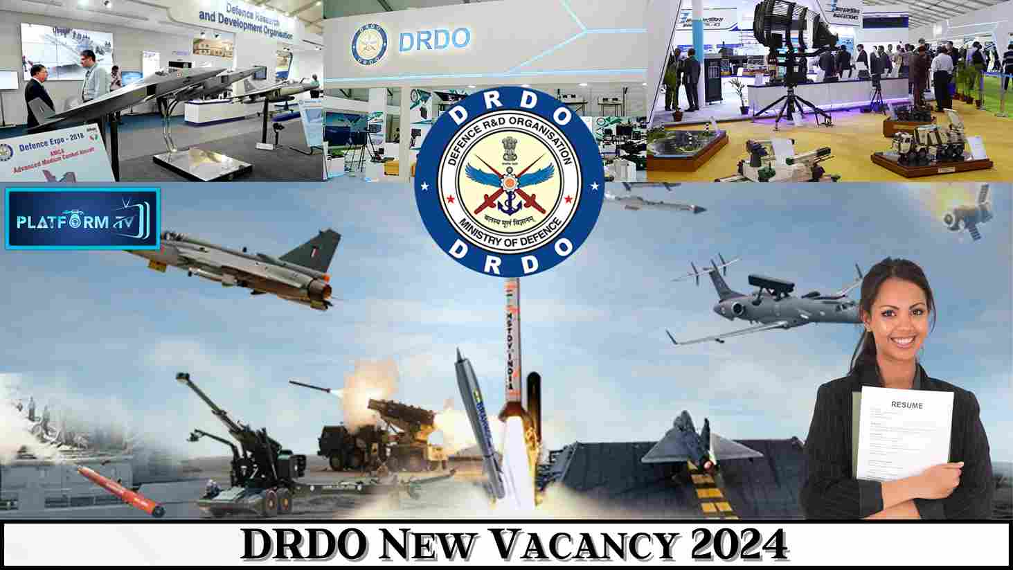 DRDO Recruitment 2024 - Platform Tamil