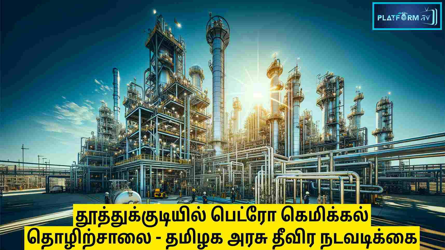 Petrochemical Factory In Thoothukudi - Platform Tamil