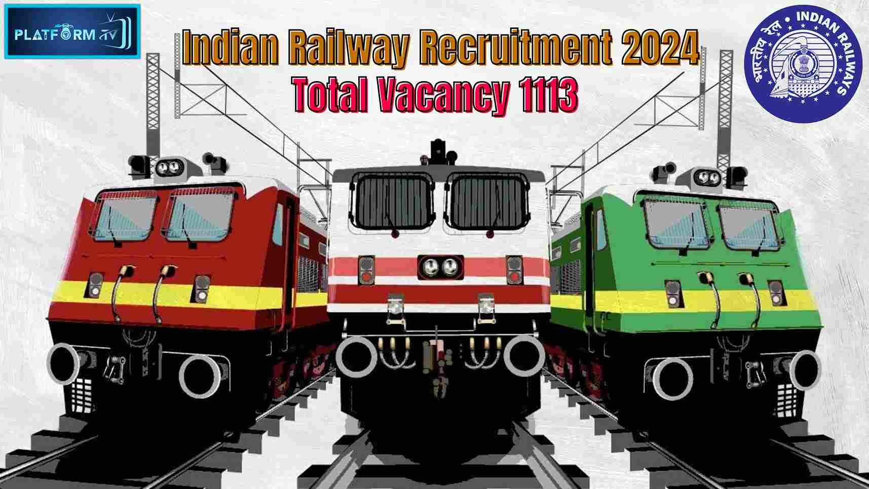 Railway Jobs 2024 - Platform Tamil