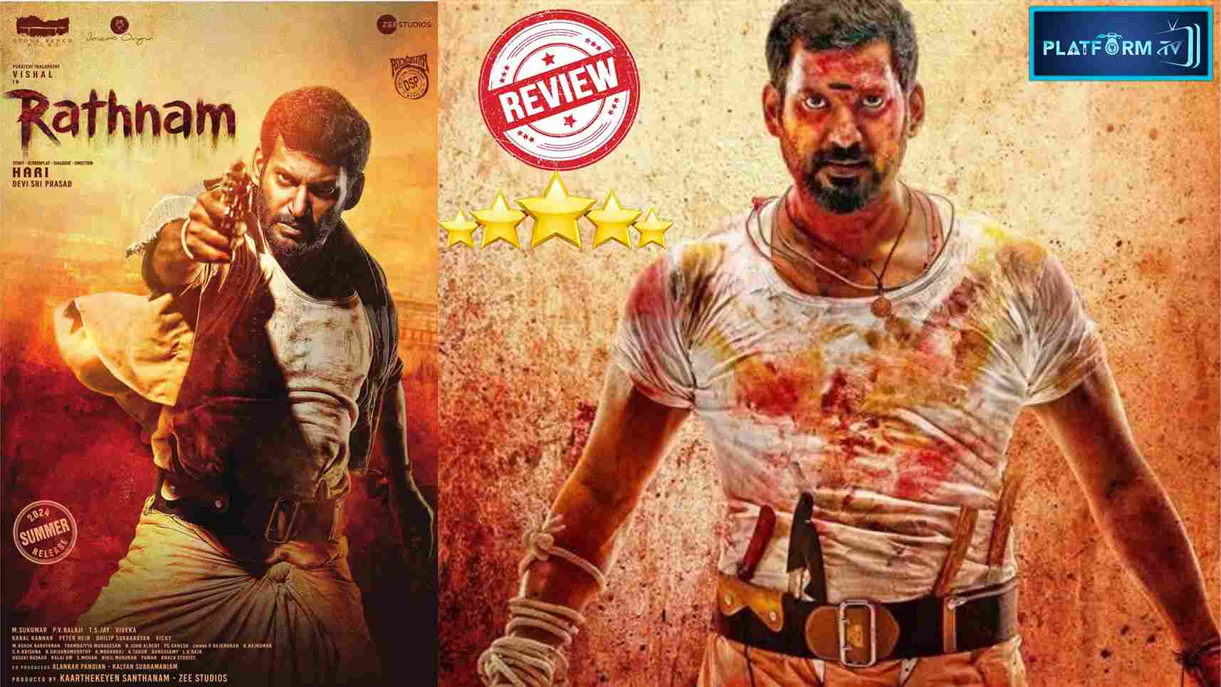 Rathnam Movie Review - Platform Tamil