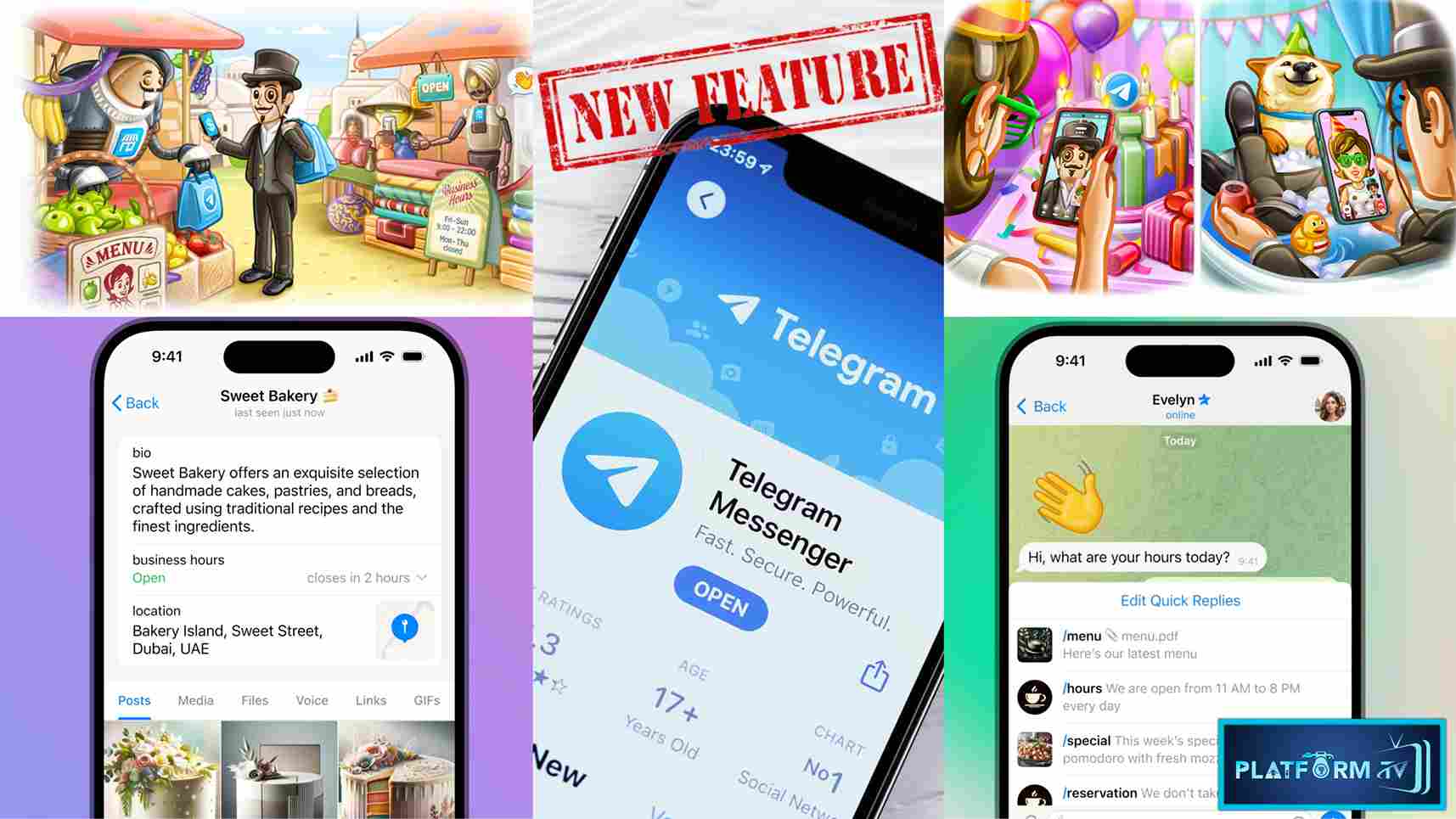 Telegram Business With New Features - Platform Tamil