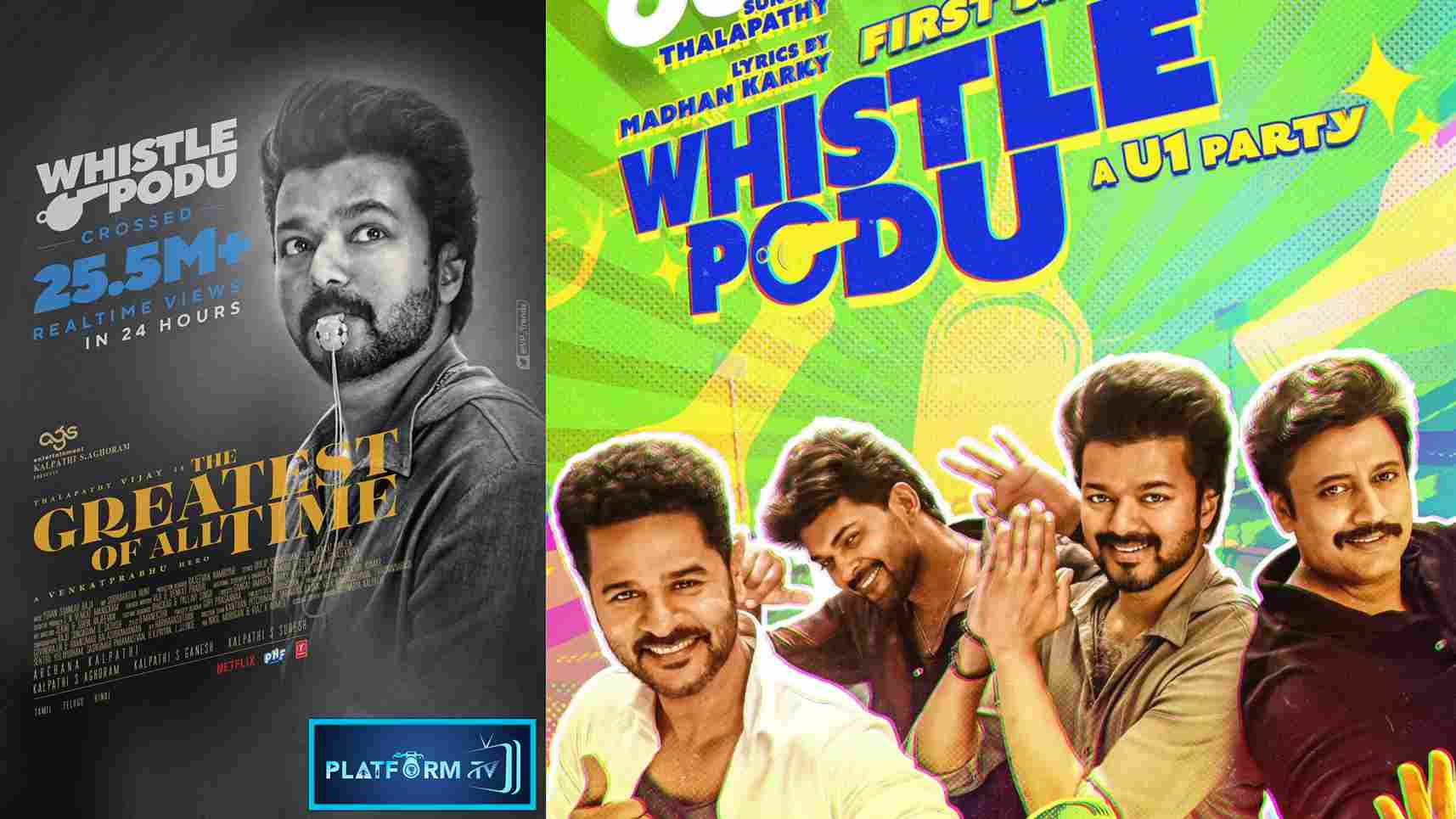 Whistle Podu - Platform Tamil