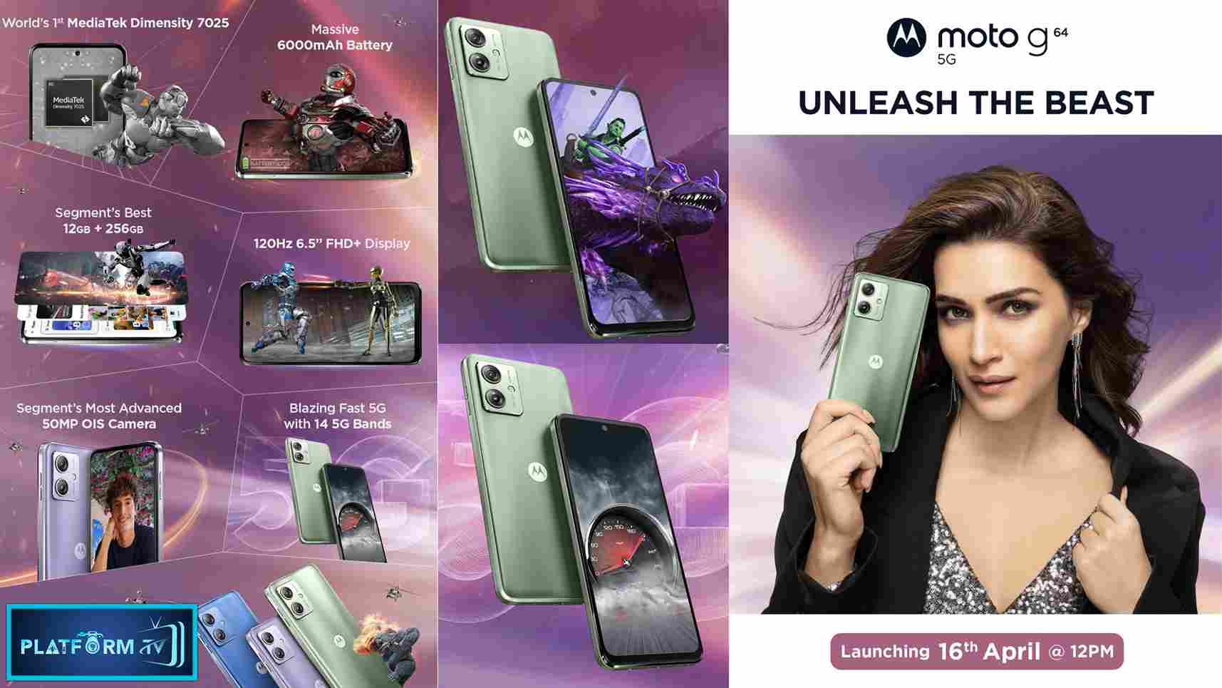 Moto G64 5G Smartphone Launch - Platform Tamil