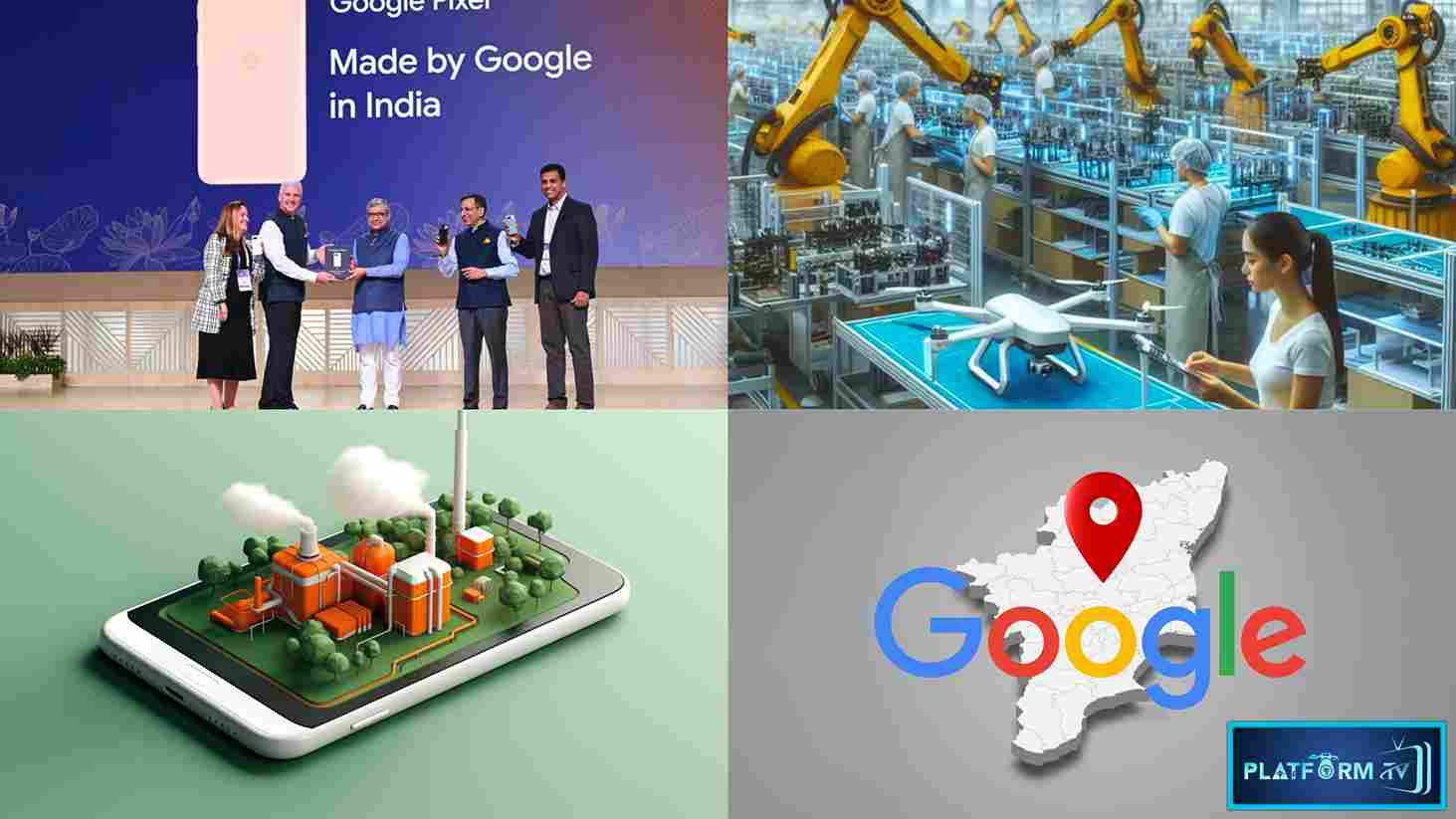 Google Chooses TN to Manufacture Smartphones and Drones - Platform Tamil