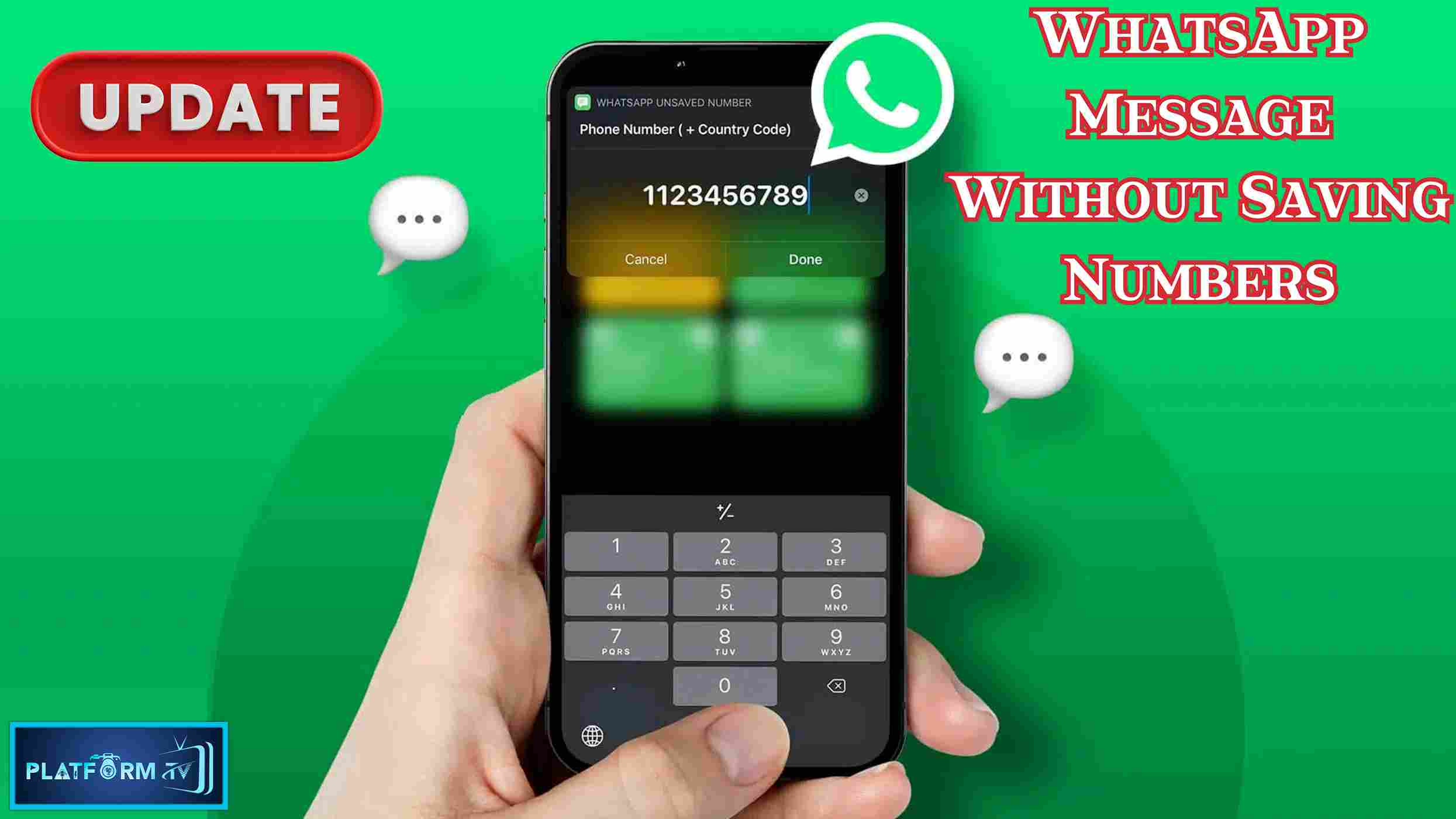 WhatsApp Update - Platform Tamil