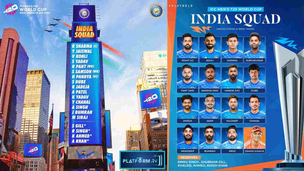 T20 WorldCup 2024 India Squad: உலகக்கோப்பையில் விளையாடும் இந்திய அணி வீரர்கள் பட்டியல் வெளியானது..